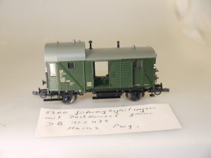 H0 Fleischmann 5300K Güterzug-Begleitwagen 'Pwg', top-Zustand, aber ohne OVP