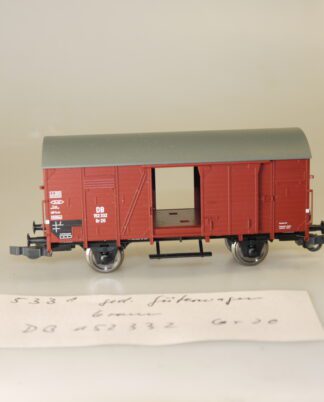 H0 Fleischmann 5331K Ged. Güterwagen Gr 20, top-Zustand, aber ohne OVP