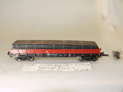 H0 Fleischmann 5506K Talbot-Schotterwagen Frankfurt 2482, top-Zustand, aber ohne OVP