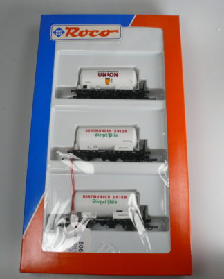 H0 ROCO 44049 Kesselwagen-SET 'DORTMUNDER UNION' ovp, top