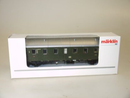 H0 Märklin 43132 Donnerbüchse Ergänzungswagen 2.Kl., top/ovp/Innenbeleuchtung