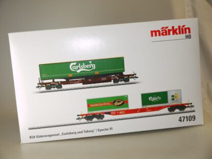H0 Märklin 47109 Güterwagen-Set Carlsberg + Tuborg, top/ovp