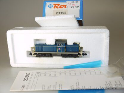 Spur N: Roco 23360 Diesellok V90, neuw./ovp