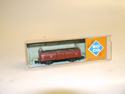 Spur N Roco 02315S Hochbordwagen + Kohleladung, TOP/ovp