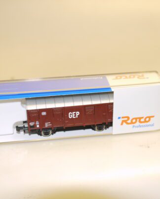 Spur N: Roco 25602 Ged. Güterwagen GEP, neuw./ovp