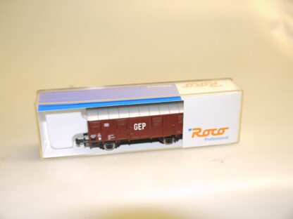 Spur N: Roco 25602 Ged. Güterwagen GEP, neuw./ovp
