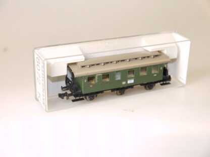Spur N: Fleischmann 8072K Durchgangswagen 093 651 Ffm, neuw./ovp