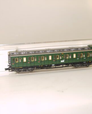 Spur N: Fleischmann 8085  Abteilwagen 2.Kl. DRG, neuw./ovp