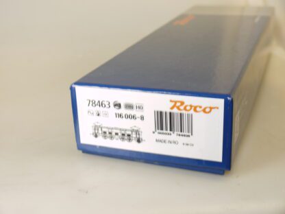 AC! h0: Roco 78463 E-Lok BR 116 006-8, neuw./ovp/digital/Sound – Bild 2
