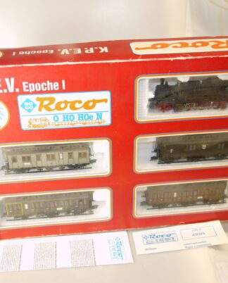 h0: Roco 43025 KPEV Personenzug Damfplok T12, neuw./ovp/dig./AC(!)/Licht(!!)