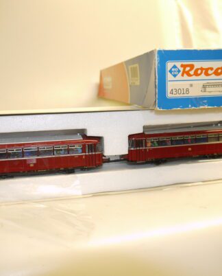 h0: Roco 43018 Schienenbus VT 98 mit Beiwagen, gebraucht/ovp/AC/dig.