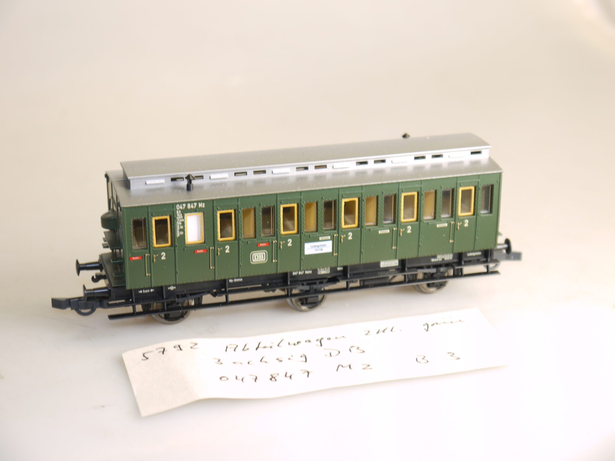 H0 Fleischmann 5792K Abteilwagen 2.Kl., top-Zustand, aber ohne OVP