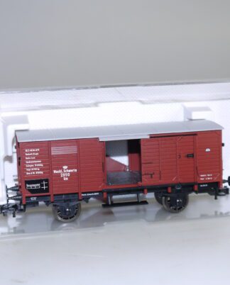 H0 Fleischmann 5885K Ged.Güterwagen Schwerin, neuw./ovp