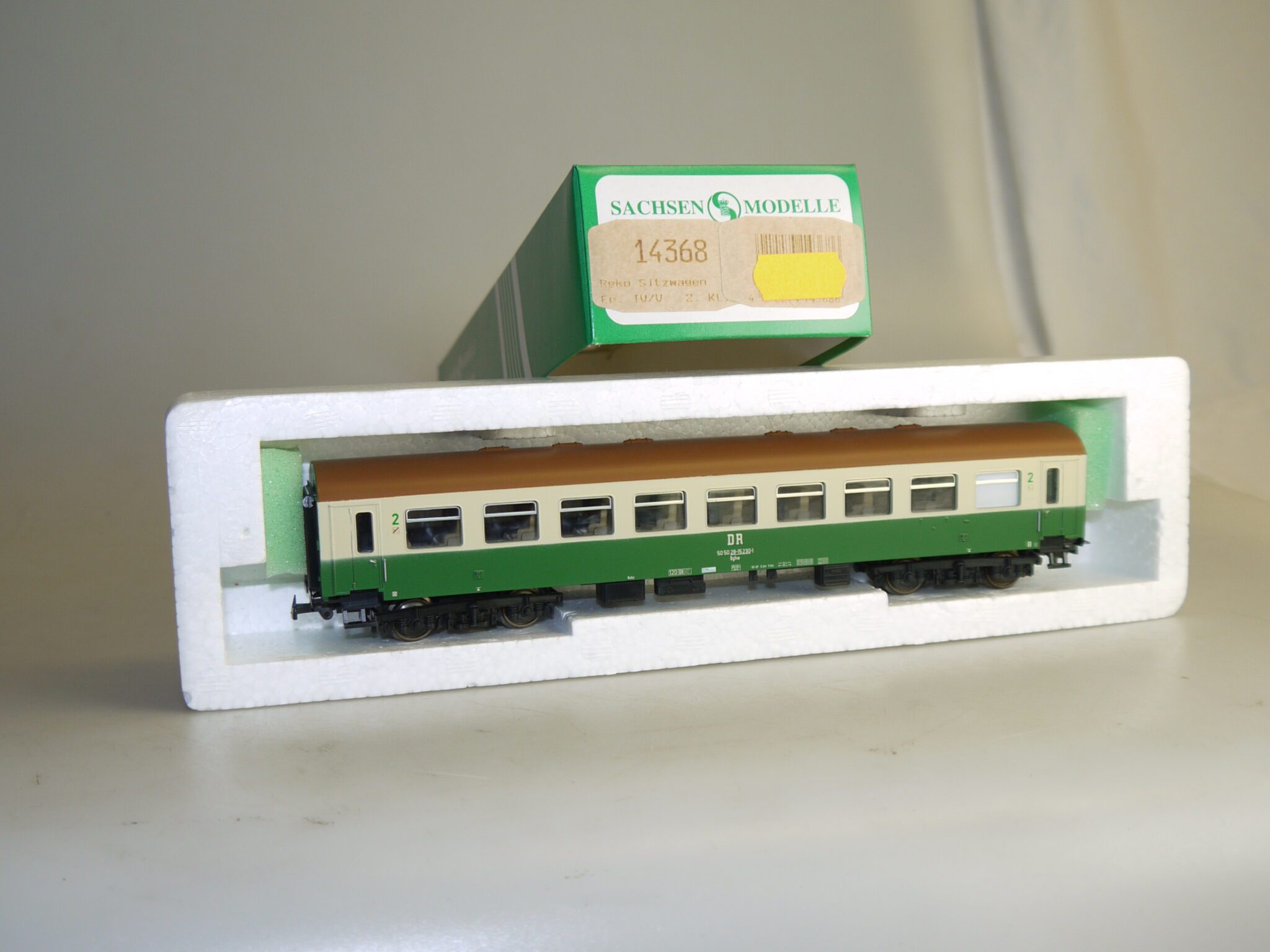 h0 Sachsenmodelle 14368 Reko-Sitzwagen, neuw./OVP