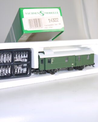 H0 Sachsenmodelle 14322 Packwagen 'Pwi 31a' – neu/ovp