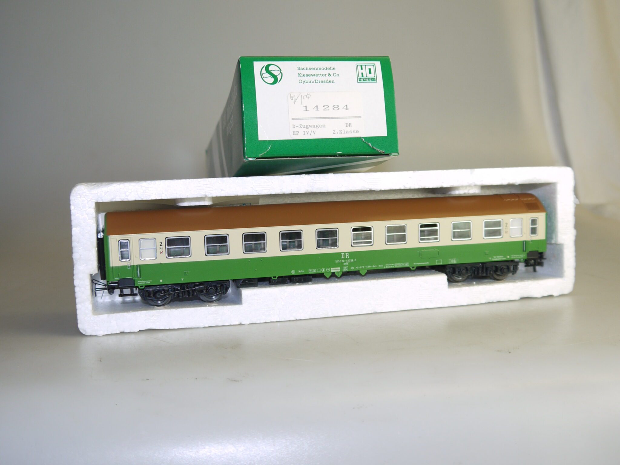H0 Sachsenmodelle 14284 'D-ZUG-WAGEN DR' – neuw./ovp