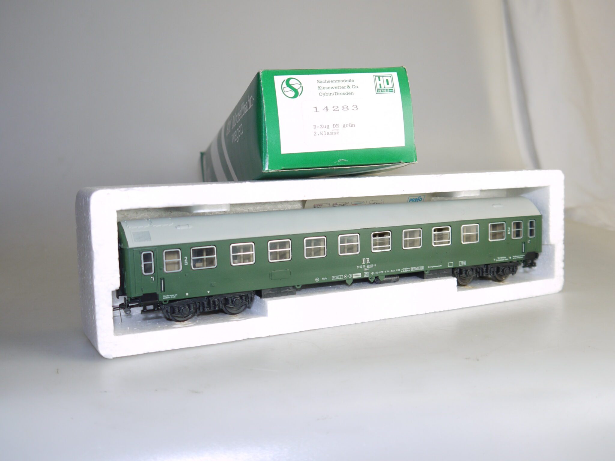 h0 Sachsenmodelle 14283 Abteilwagen 2.Kl., neuw./OVP