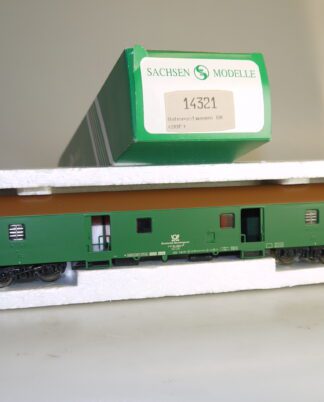 h0 Sachsenmodelle 14321 Bahnpostwagen DR, neuw./OVP