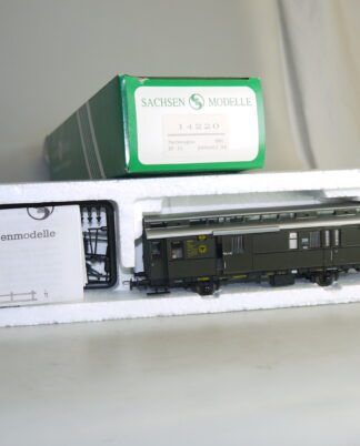 H0 Sachsenmodelle 14220 Packwagen Ep.II, neuw./ovp
