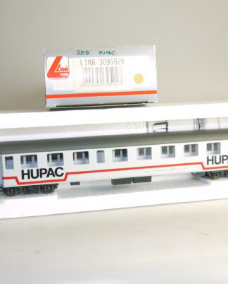 H0: Lima 309592K Hupac-Wagen/Begleitwagen, neuw./ovp