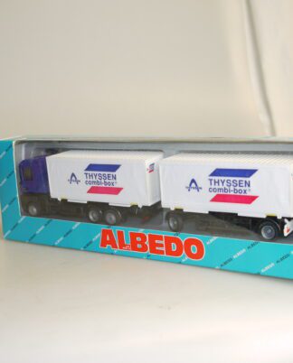 1:87 Albedo 701001 Renault Riffel Hz Thyssen Combi-Box, neuw./ovp