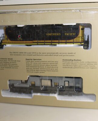 H0 Proto 2000/Brawa 8648 US-Diesellok GP18 Northern Pacific #378, neuw./ovp