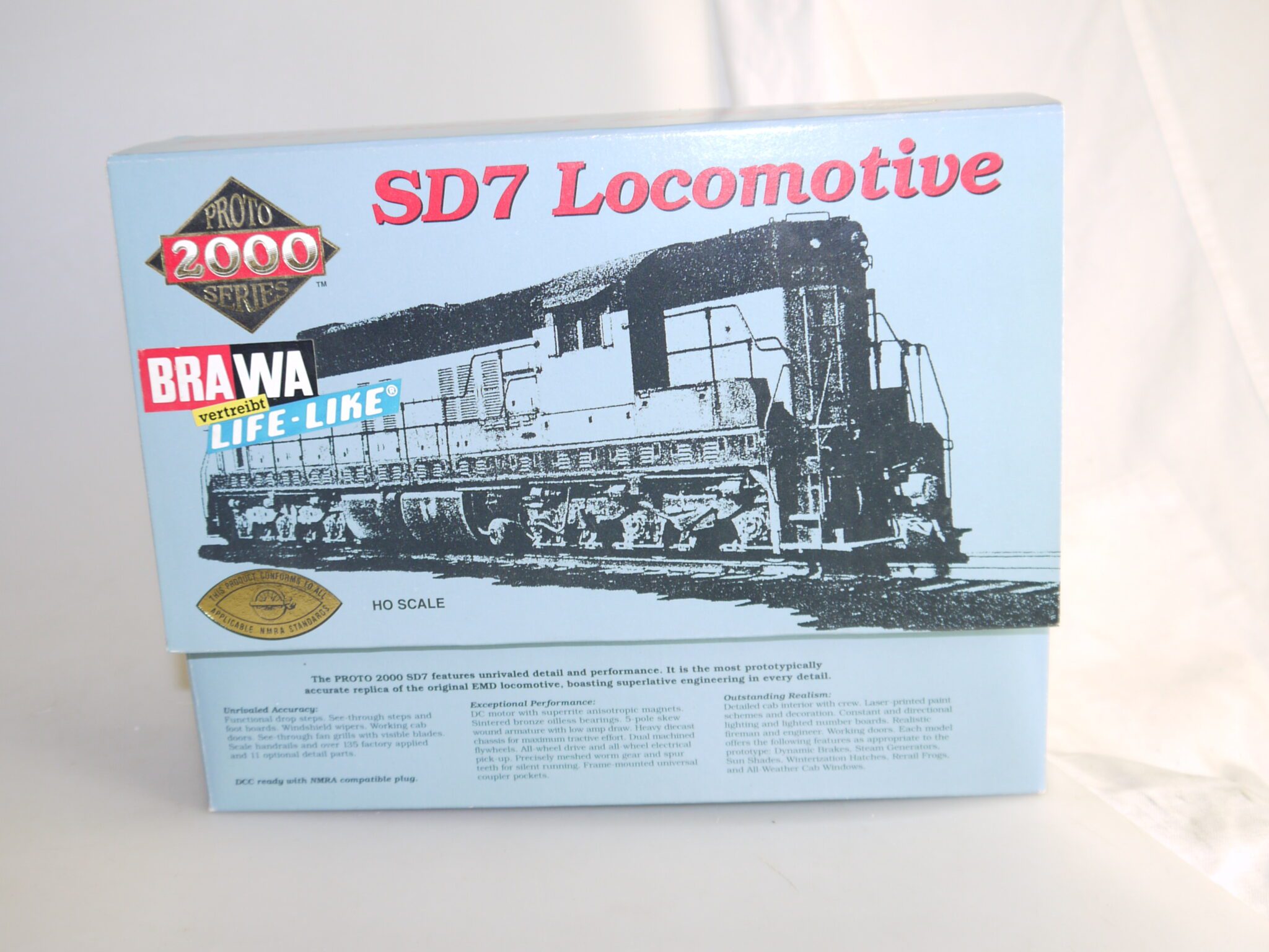 H0 Proto 2000/Brawa 8014 US-Diesellok SD7 Great Northern #568, neuw./ovp – Bild 2