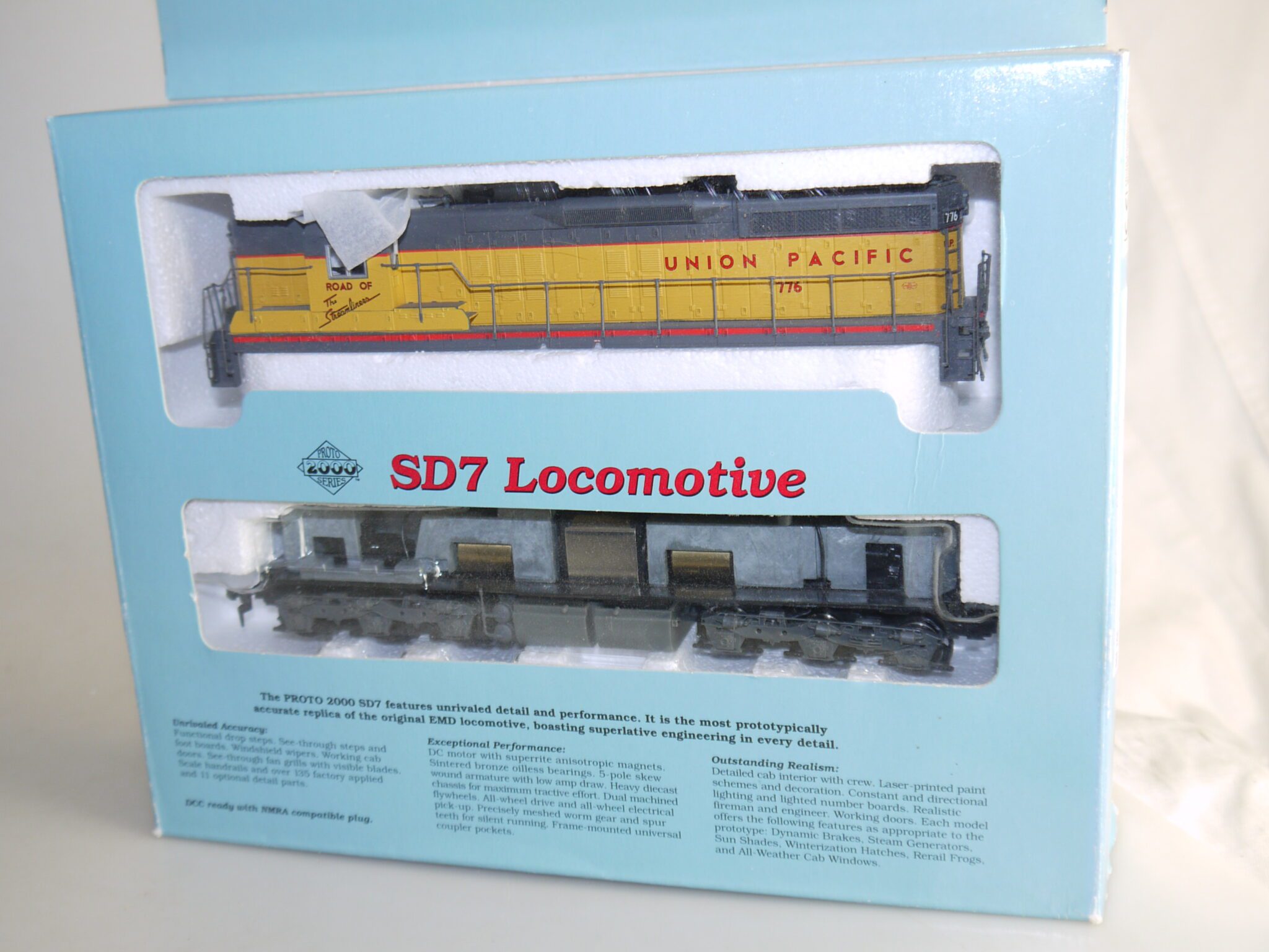 H0 Proto 2000/Brawa 8099 US-Diesellok SD7 Union Pacific #776, neuw./ovp