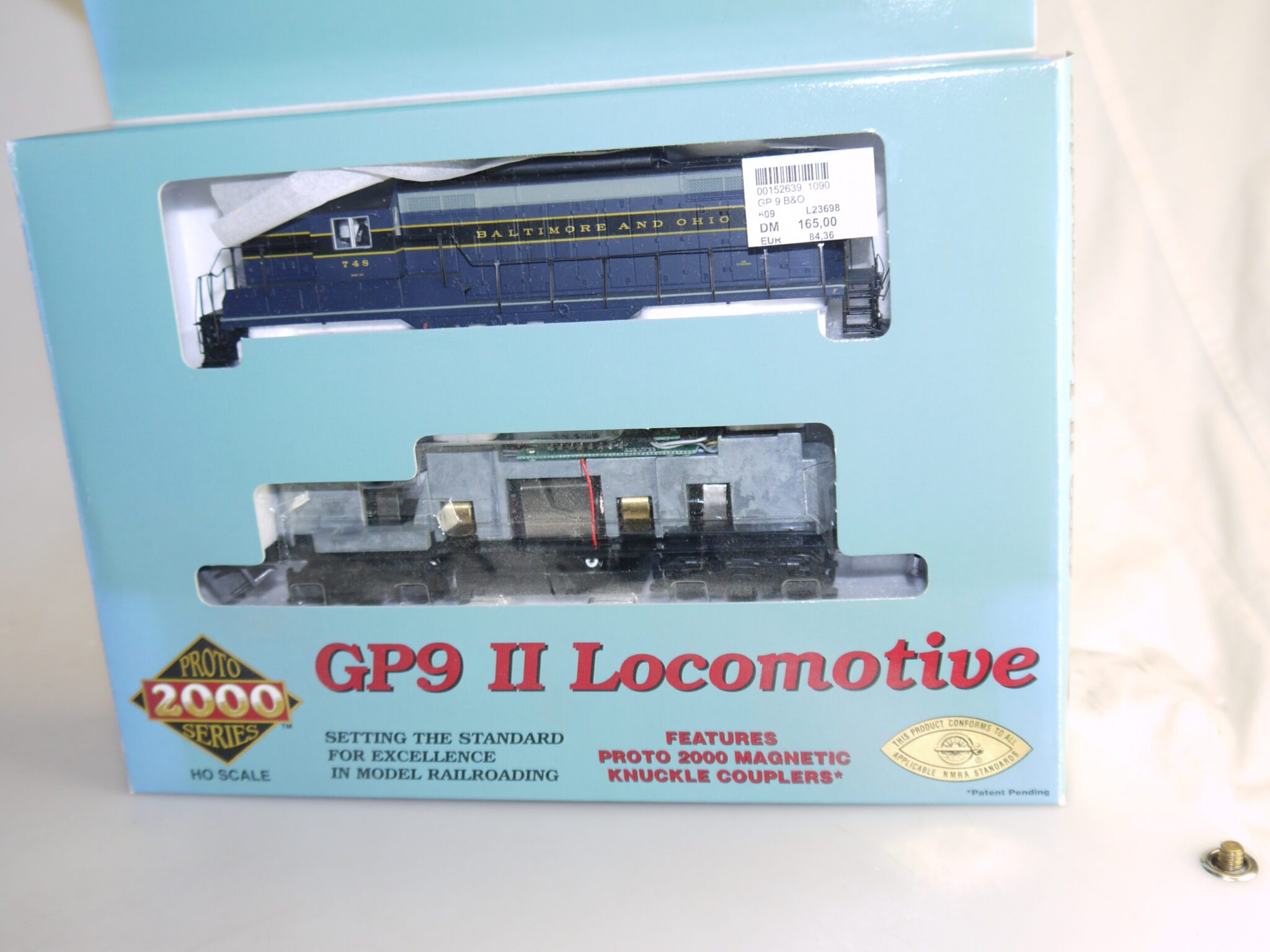 H0 Proto 2000/Brawa 23698 US-Diesellok GP9 B&O #748, neuw./ovp