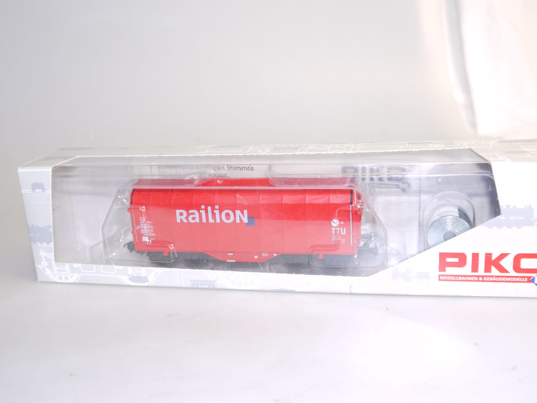 H0 Piko 72012 Schiebeplanwagen Shimmns-ttu Railion, neuw./ovp