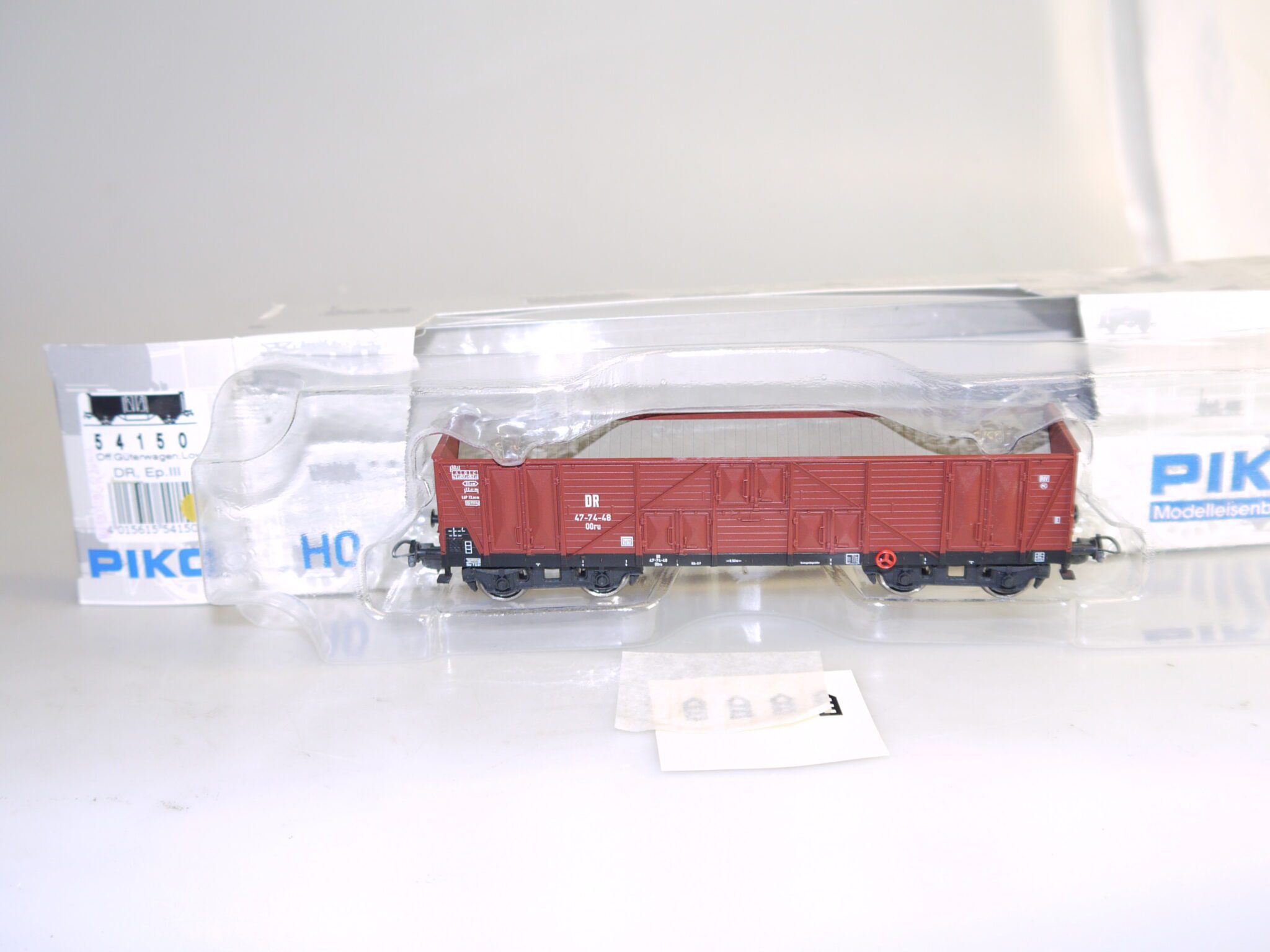 H0 Piko 54150 Hochbordwagen DR, neuw./ovp