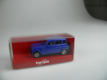 1:87 Herpa 2019/020190 Renault R4 dkl.blau, neu