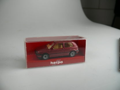 Herpa 031158 VW Golf GL NO.3 ‘rot-met.’ – neu!
