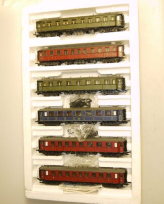 H0 Roco: 44006 Württemberger Wagenset, ovp/AC-Achsen