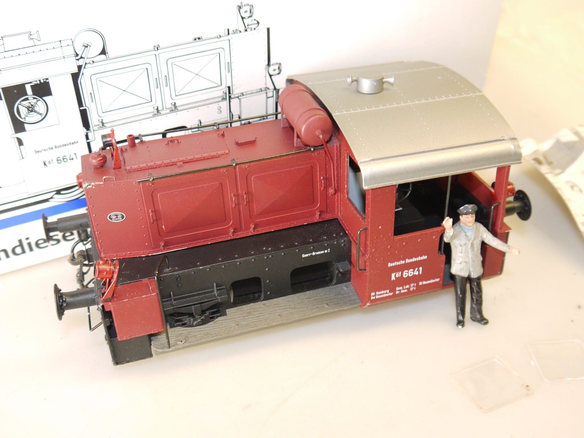 Spur 1: Märklin 55742 Kleindiesellok Köf II, gebraucht/dig./sound/OVP – Bild 2