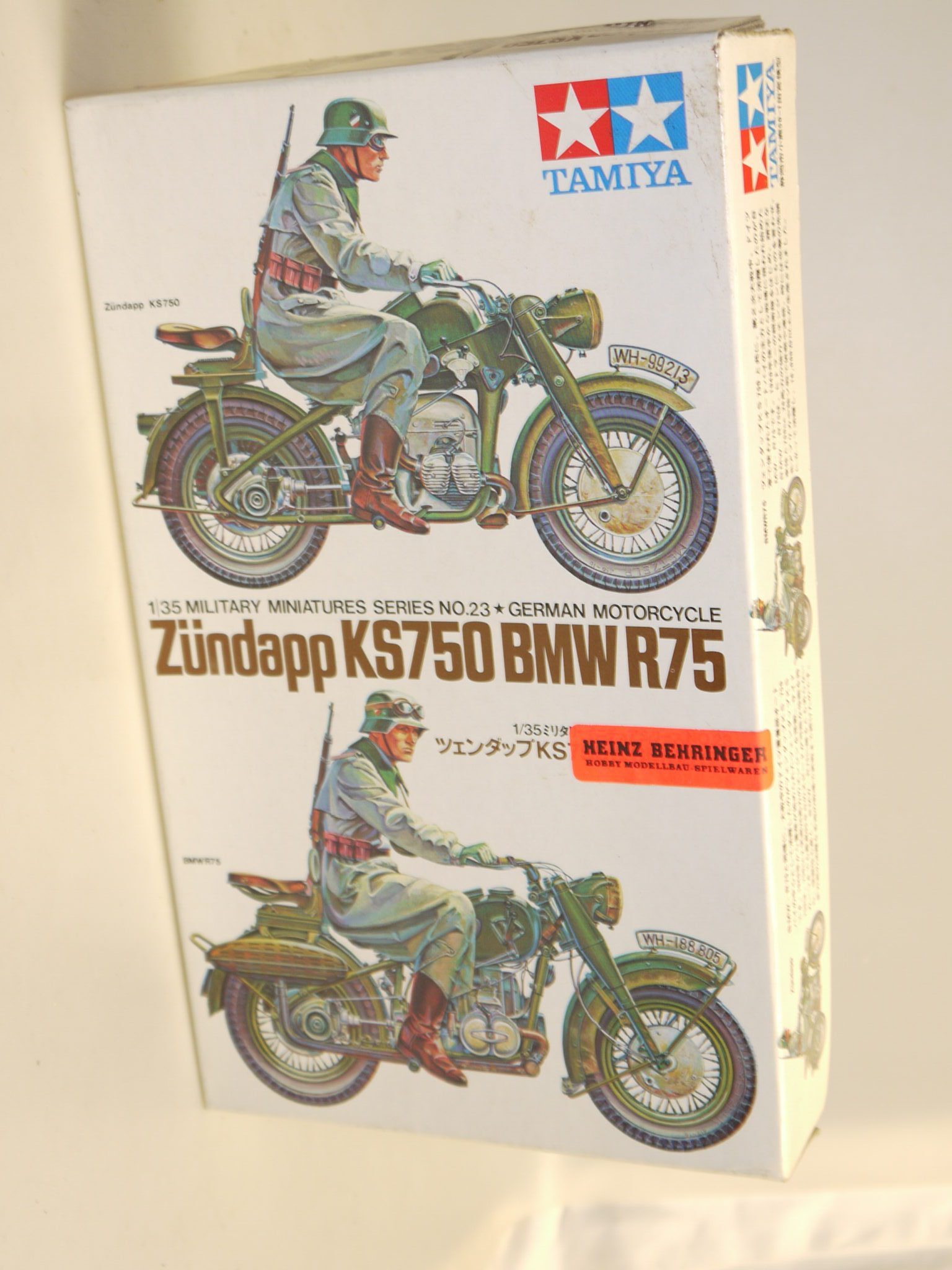 1:35 Tamiya MM123-200/35203 Zündapp KS750, neuw./ovp