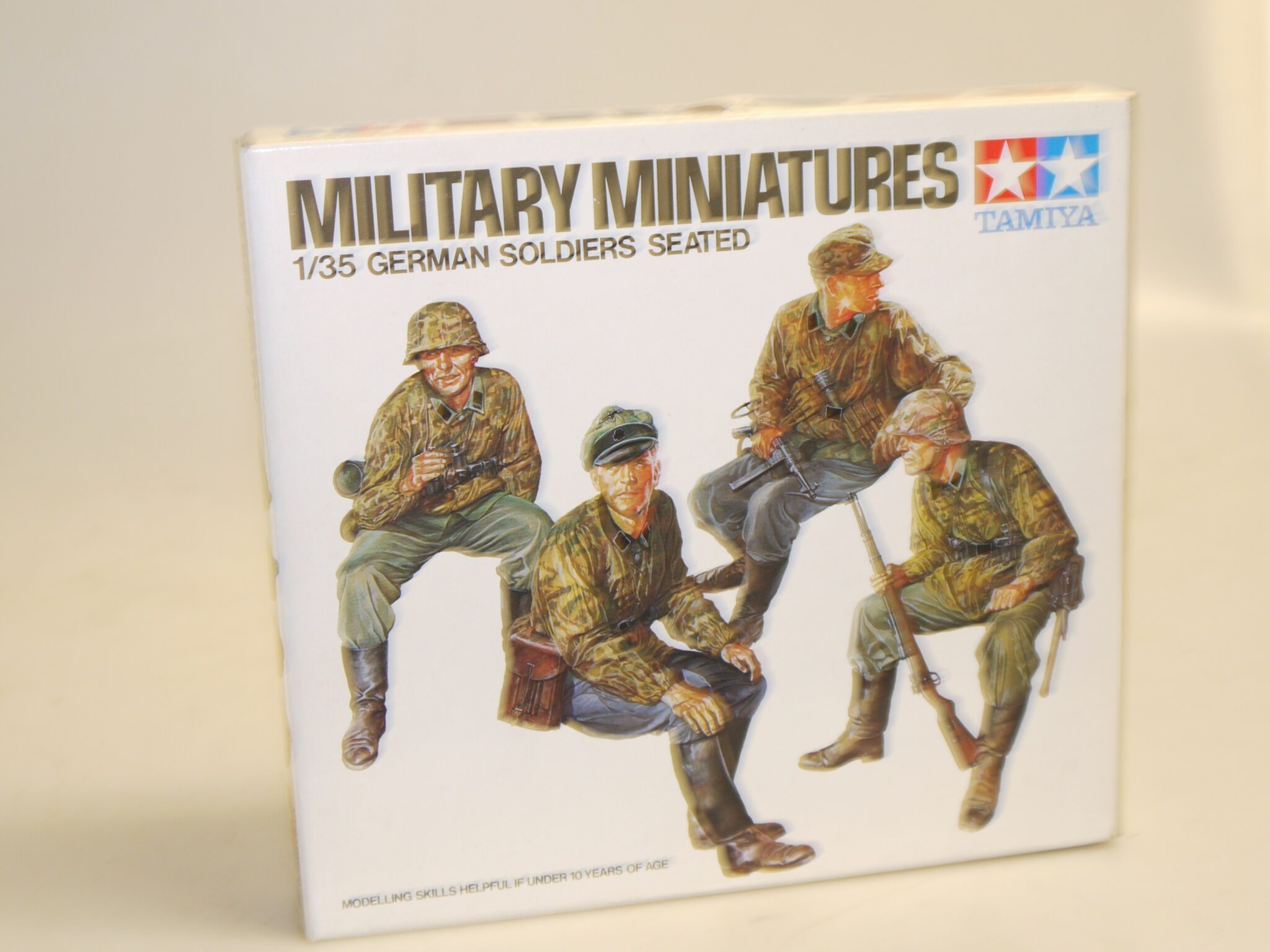1:35 Tamiya MM194-200/35109 German Soldiers seated, neuw./ovp