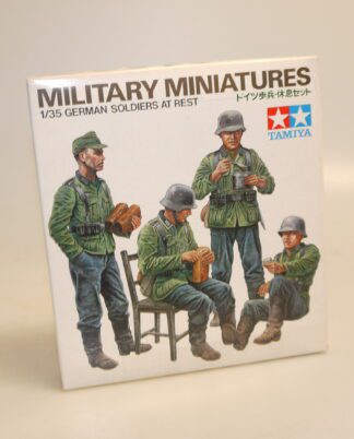 1:35 Tamiya MM3629 German Soldiers at Rest, neuw./ovp