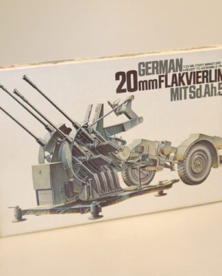 1:35 Tamiya MM191/35102 20mm Flakvierling + Sd.Ah.52, neuw./ovp