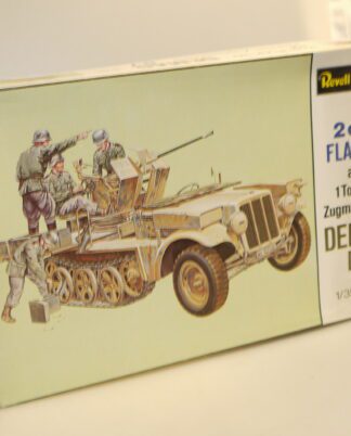 1:35 Revell/Esci H-2264 2cm Flak30 auf Demag D7, neu/unbespielt