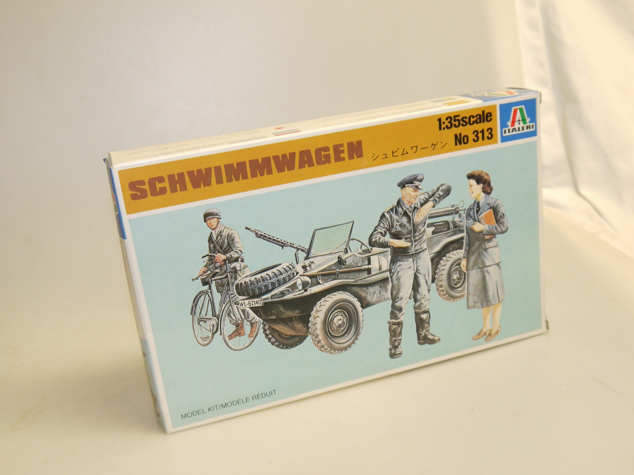 1:35 Italeri 313 Schwimmwagen, neu/unbespielt/1.Version