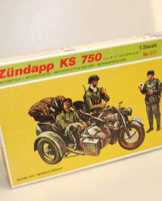 1:35 Italeri 317 Zündapp KS750, neu/unbespielt/1.Version