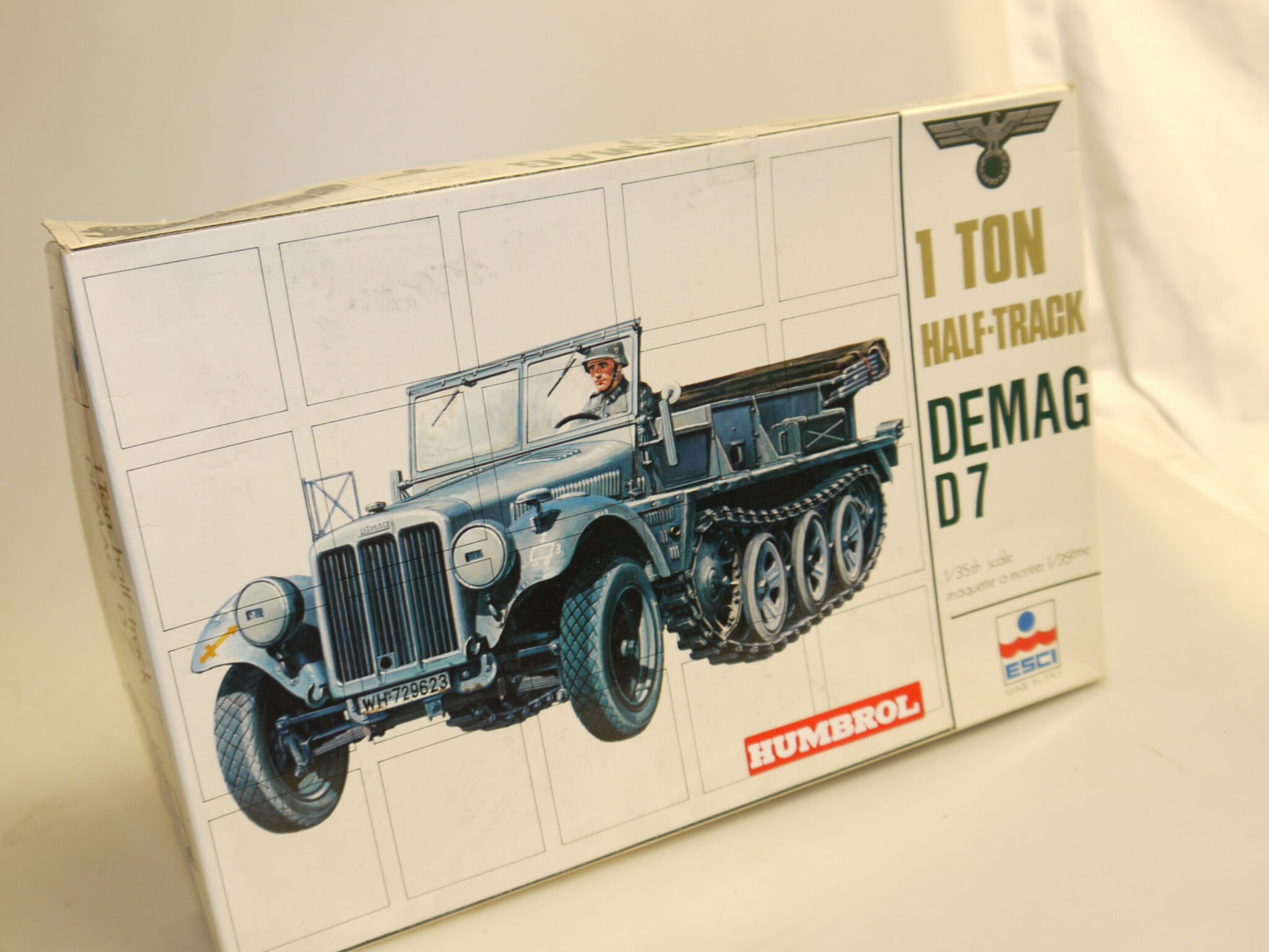 1:35 Esci 5007 Demag D7 Halbkettenfz., neu/unbespielt