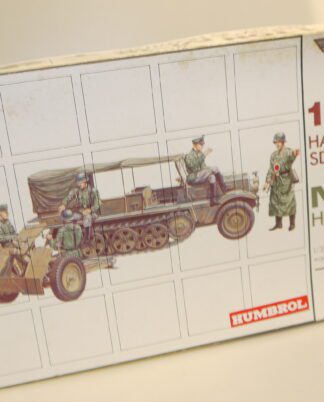 1:35 Esci 5008 1-ton Half-Track Sd.kfz10 + M-18 Howitzer, neu/unbespielt