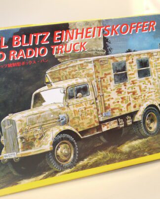 1:35 Italeri 368 Opel Blitz Einheitskoffer Funk Kfz, neu/unbespielt