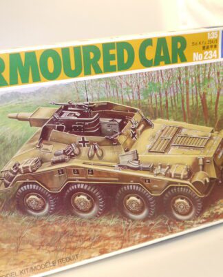 1:35 Italeri 234 Armoured Car Sd.kfz 234/3, neu/unbespielt