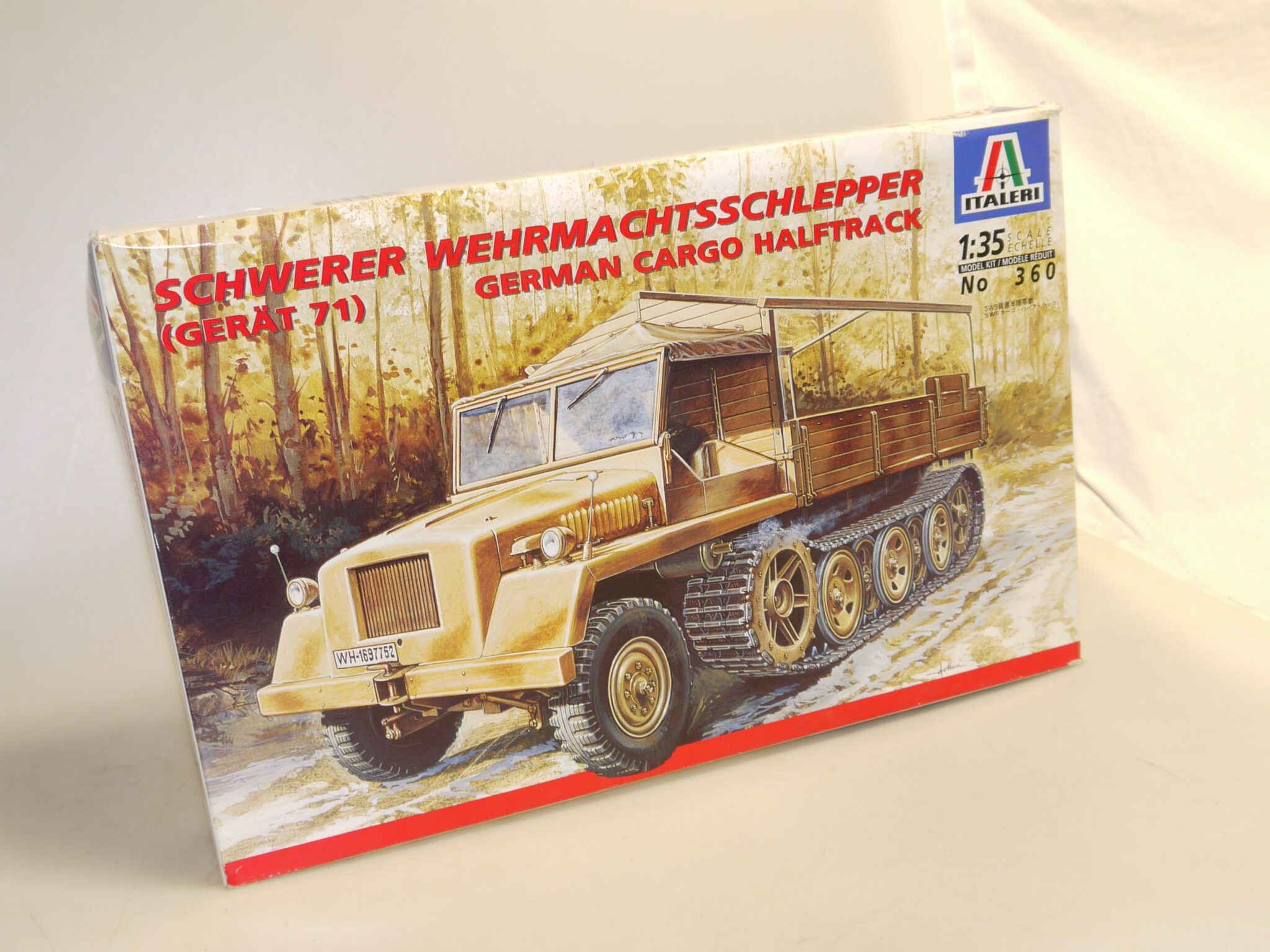 1:35 Italeri 360 Schwerer Wehrmachtsschlepper, neuw./ovp