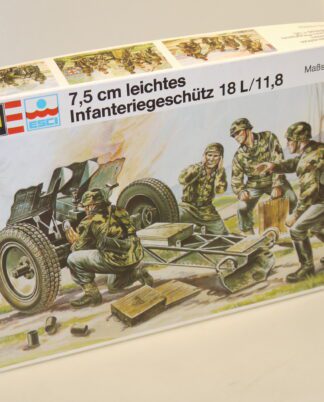 1:35 Revell/Esci H-2254 7,5cm leichtes Infanteriegeschütz, neu/unbespielt