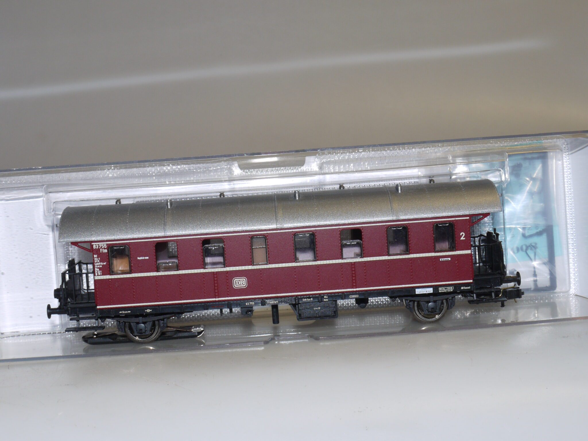 H0 Roco 74263 Umbauwagen DB 2.Kl. Bif 83755, neuw./ovp/AC-Achsen