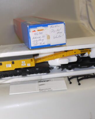 Roco H0 46900 Kranwagen mit Schutzwagen, neuw./dig./AC